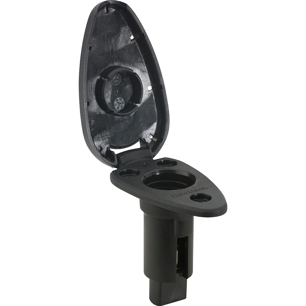ATTWOOD LIGHTARMOR PLUG IN LIGHT BASE 2 PIN BLACK - Image 2