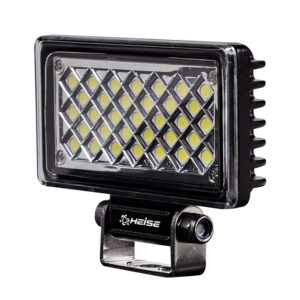 HEISE 3.625"X 2" RECTANGLE WORK LIGHT - BLACK CASE