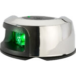 ATTWOOD LIGHTARMOR GREEN NAVIGATION LIGHT STAINLESS