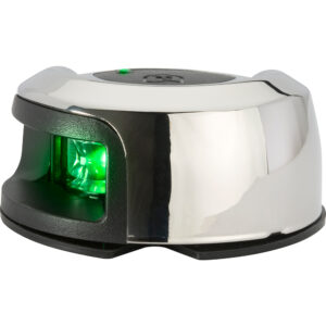 ATTWOOD LIGHTARMOR GREEN NAVIGATION LIGHT STAINLESS