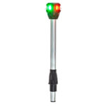 ATTWOOD LIGHTARMOR BI-COLOR  10" POLE LIGHT WITH TASK LIGHT