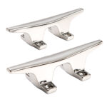 ATTWOOD 4 1/2" CLEAT CHROME PLATED ZINC PAIR