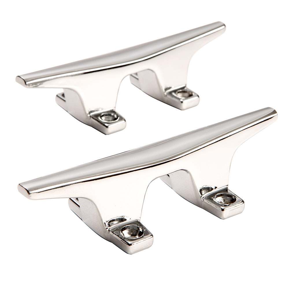 ATTWOOD 4 1/2" CLEAT CHROME PLATED ZINC PAIR