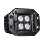 HEISE 3" BLACKOUT LED CUBE LIGHT FLUSH MOUNT