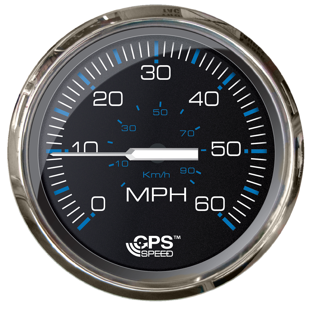 FARIA CHESAPEAKE BLACK 4" SPEEDOMETER 60 MPH GPS
