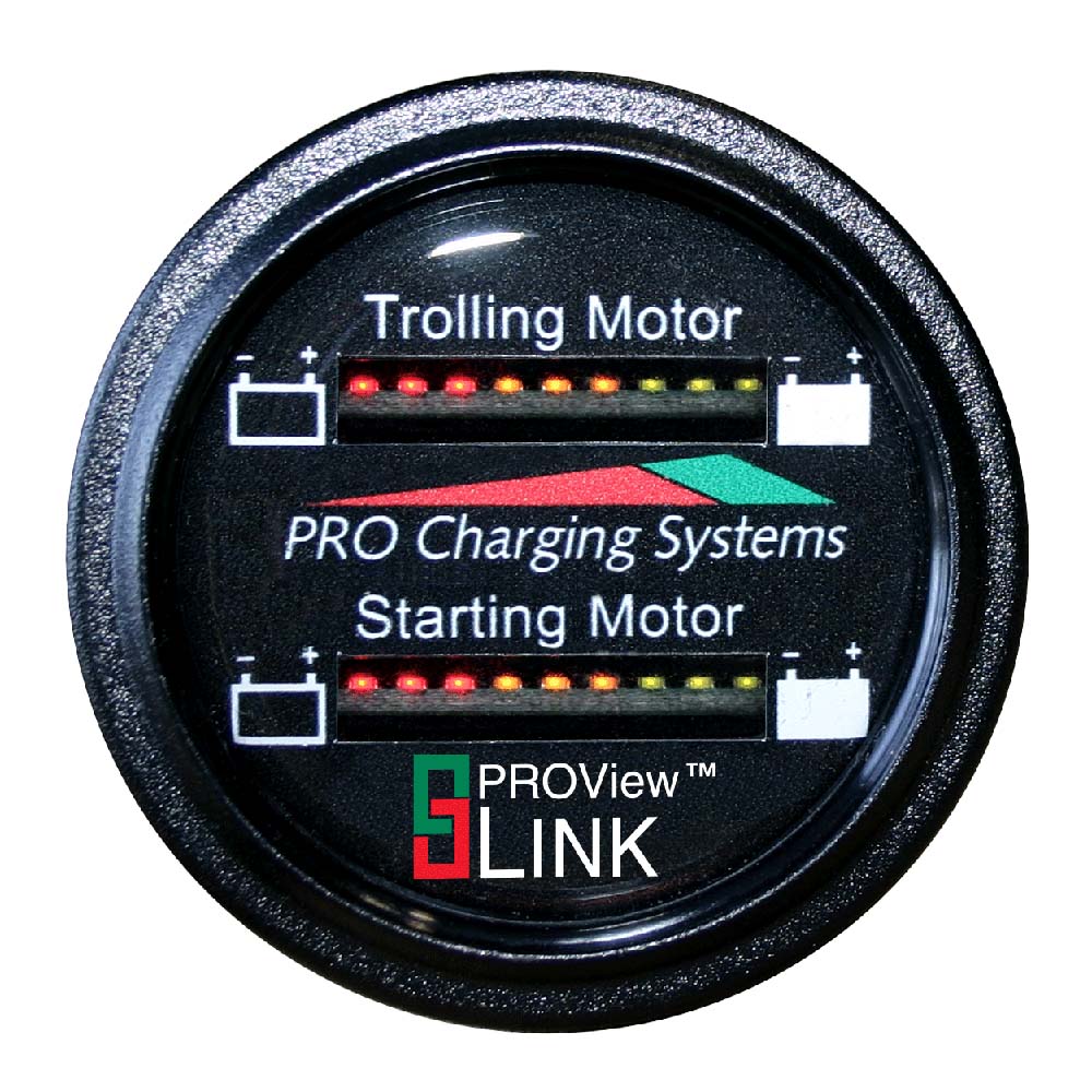DUAL PRO BFG MARINE DUAL READ BATTERY MONITOR 12V/36V SYSTEM