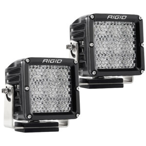 RIGID INDUSTRIES D-XL PRO  DIFFUSED PAIR - BLACK