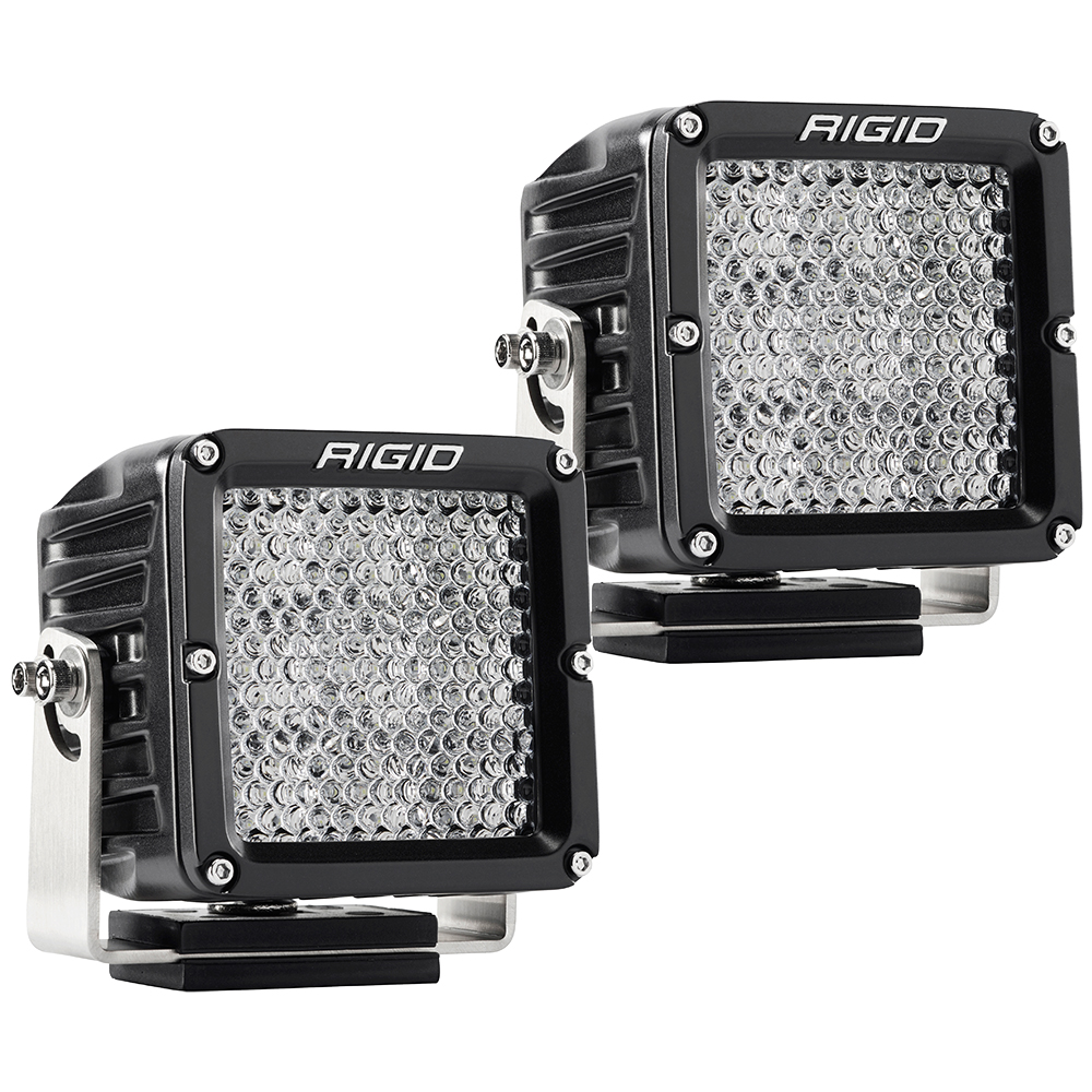 RIGID INDUSTRIES D-XL PRO DIFFUSED PAIR - BLACK