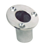 WHITECAP FLUSH MOUNT FLAG POLE SOCKET SS 1 1/4" ID