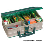 PLANO DOUBLE SIDED  20 COMPARTMENT SATCHEL