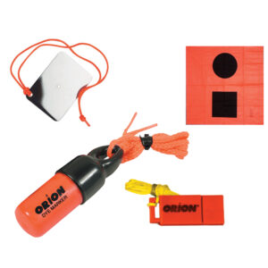 ORION SIGNALING KIT - FLAG,  MIRROR, DYE MARKER AND WHISTLE