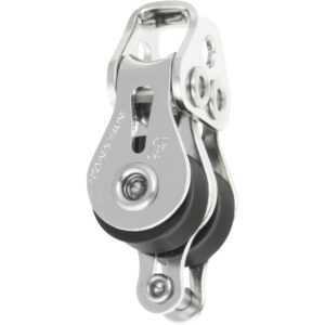 RONSTAN SERIES 15 BALL BEARING BLOCK, DOUBLE BECKET