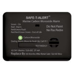 SAFE T ALERT 62 SERIES BLACK CARBON MONOXIDE 12V WITH RELAY