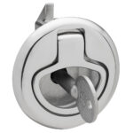 WHITECAP SLAM LATCH STAINLESS STEEL LOCKING RING PULL