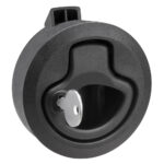 WHITECAP MINI RING PULL BLACK  NYLON LOCKING