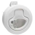 WHITECAP MINI RING PULL WHITE NYLON LOCKING