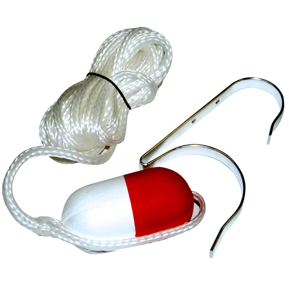 TAYLOR MADE RING BUOY HOLDER WITH 60' HEAVING LINE