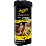 MEGUIAR'S GOLD CLASS RICH LEATHER WIPES