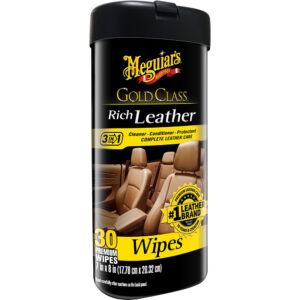 MEGUIAR'S GOLD CLASS RICH LEATHER WIPES