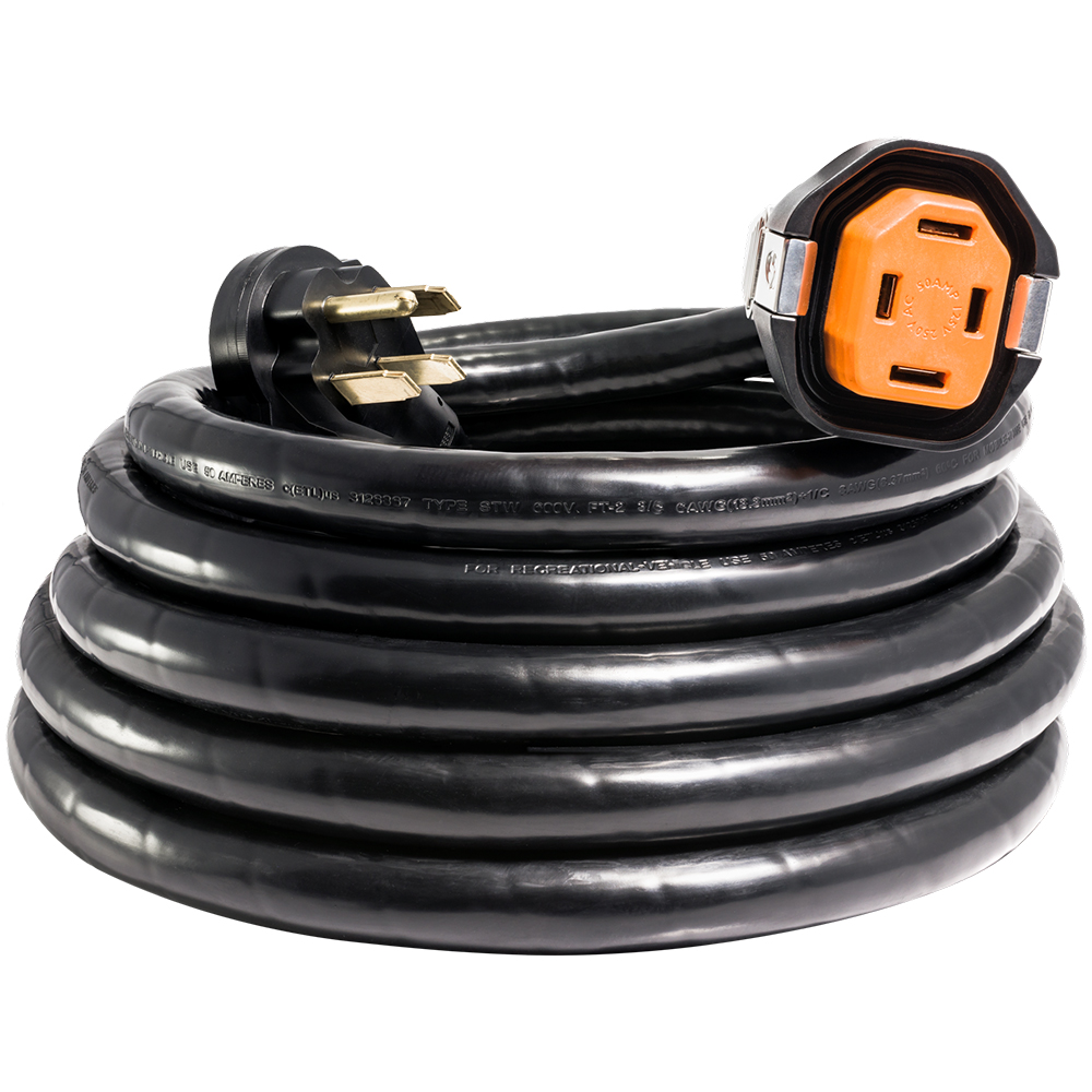 SMARTPLUG 50 AMP RV 30'DUAL CONFIGURATION BLACK CORDSET