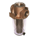 GROCO ARG-1250 SERIES 1 1/4" RAW WATER STRAINER SS BASKET