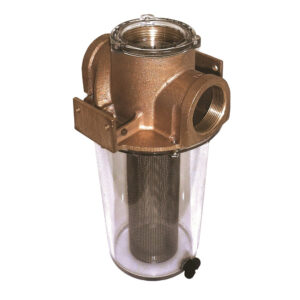 GROCO ARG-1500 SERIES 1 1/2" RAW WATER STRAINER SS BASKET