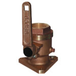 GROCO 3/4" FLANGED FULL FLOW SEACOCK