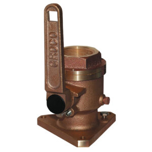 GROCO 3/4" FLANGED FULL FLOW SEACOCK