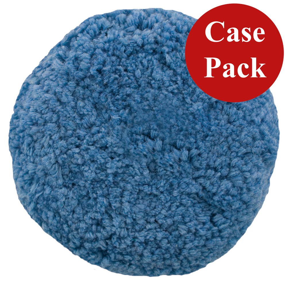 PRESTA BLUE WOOL SOFT FINISH POLISHING PAD *CASE OF 12*