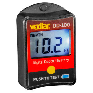 VEXILAR DIGITAL DEPTH AND  BATTERY GAUGE