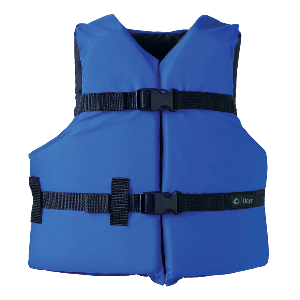 ONYX NYLON YOUTH LIFE JACKET BLUE