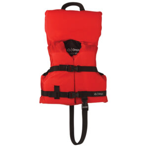 ONYX NYLON INFANT/CHILD LIFE JACKET RED