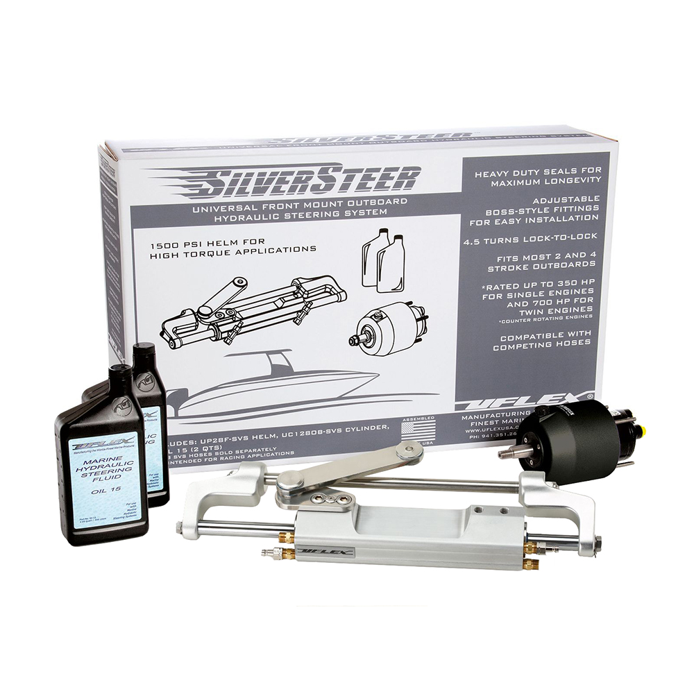 UFLEX SILVERSTEER UNIVERSAL FRONT MOUNT OUTBOARD HYDRAULIC