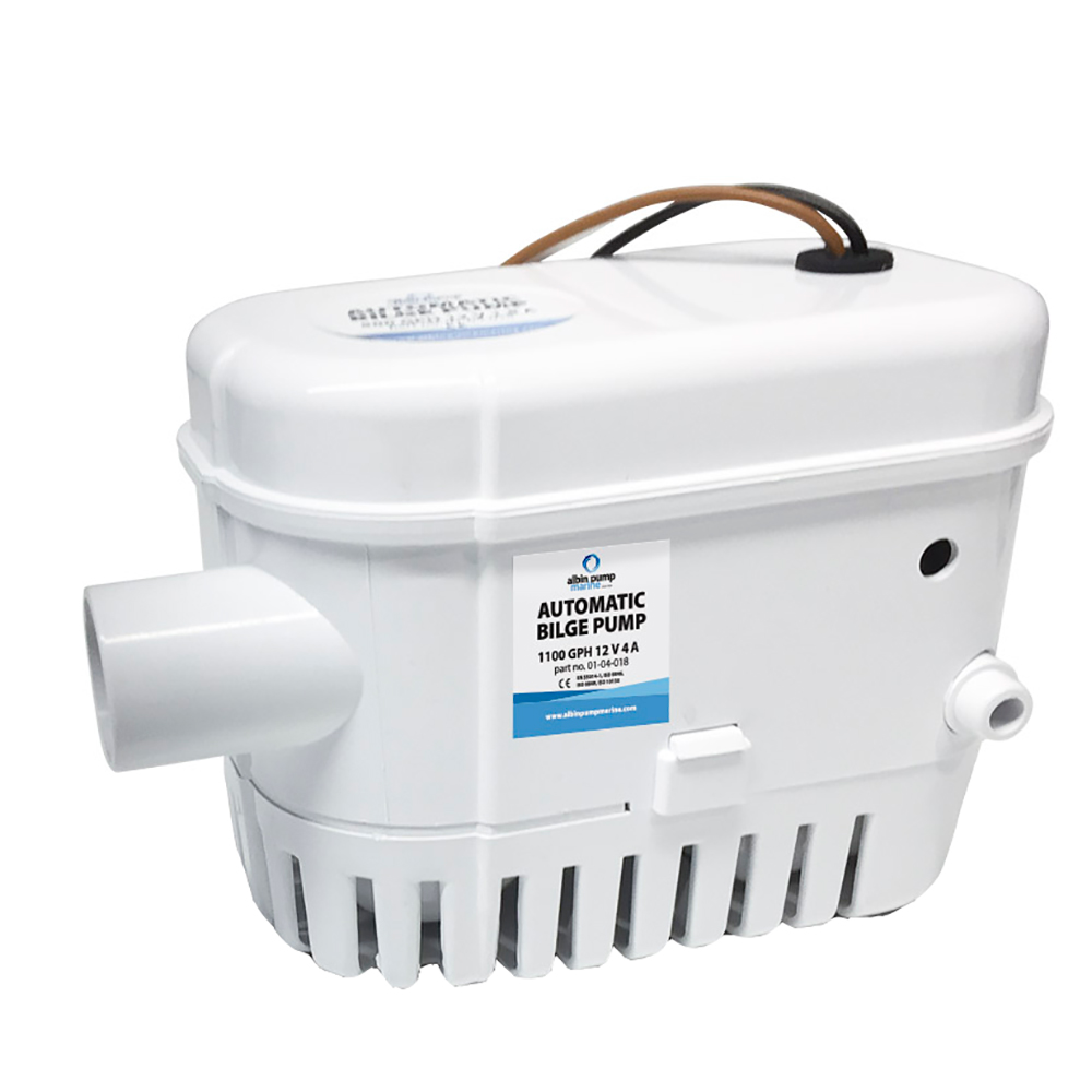 ALBIN PUMP AUTOMATIC BILGE PUMP 1100 GPH 12V