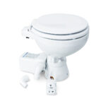 ALBIN PUMP MARINE TOILET  SILENT ELECTRIC COMPACT 12V