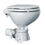 ALBIN PUMP MARINE TOILET  SILENT ELECTRIC COMPACT 24V