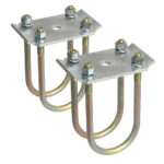 CE SMITH AXLE TIE PLATE KIT F/ 3" ROUND AXLE