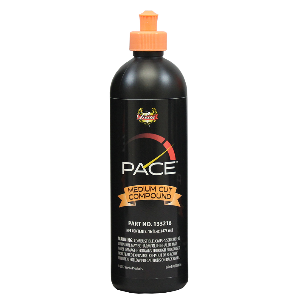 PRESTA PACE MEDIUM CUT COMPOUND 16 FL. OZ.