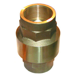 GROCO 1" BRONZE IN-LINE CHECK VALVE