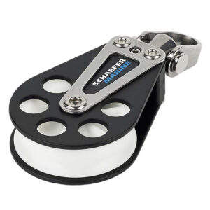 SCHAEFER SINGLE ALUMINUM BLOCK 51MM SHEAVE