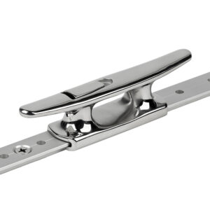 SCHAEFER MID-RAIL CHOCK CLEAT 1" STAINLESS STEEL