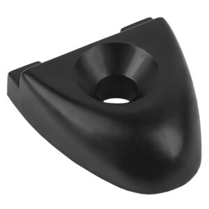 SCHAEFER T-TRACK END STOP FOR 1" TRACK- BLACK