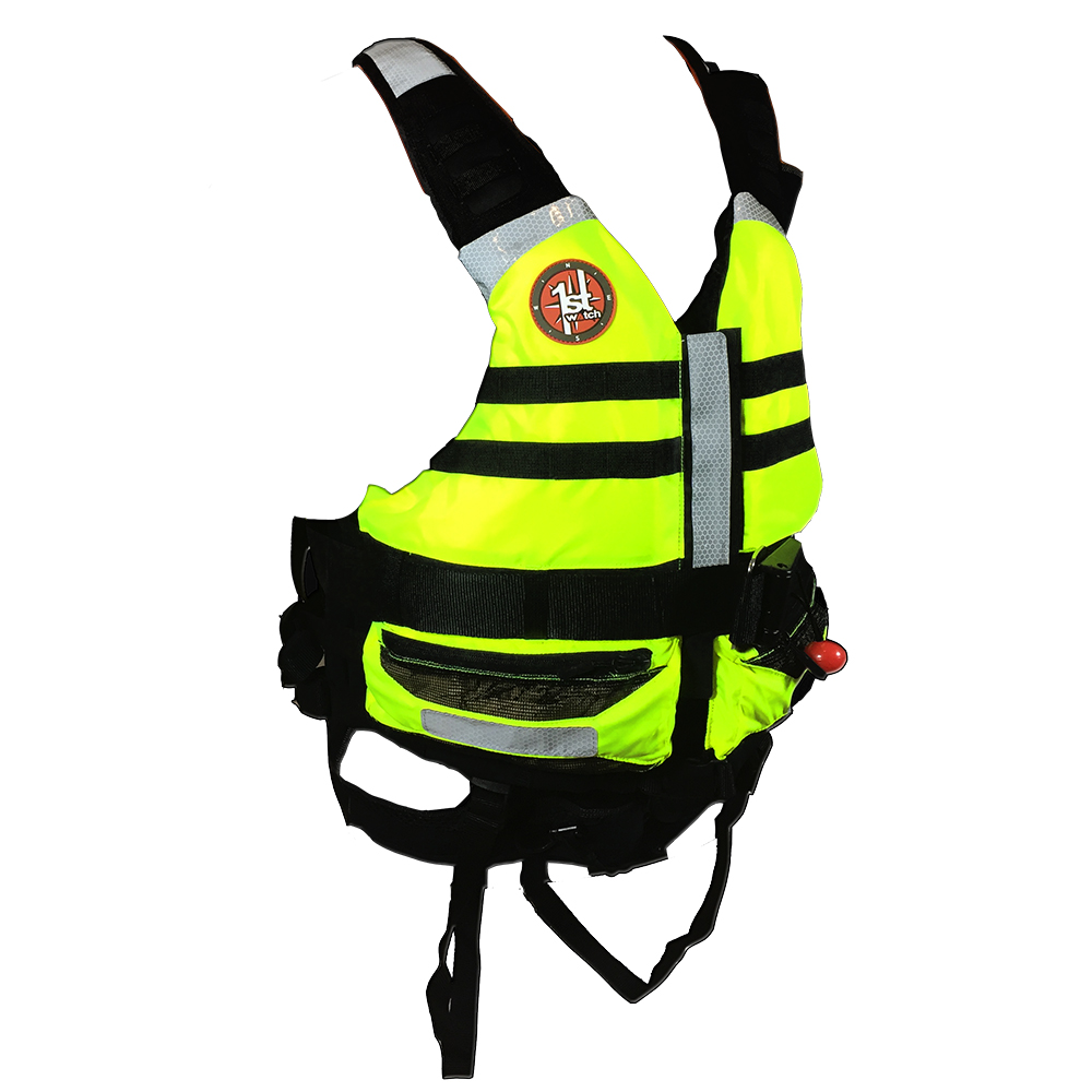 FIRST WATCH RESCUE SWIMMING VEST HI-VIS YELLOW
