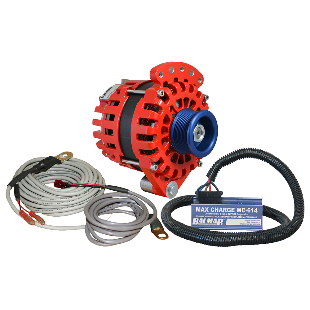 BALMAR ALTERNATOR 170 AMP KIT 12 VOLT 1-2" SINGLE FOOT