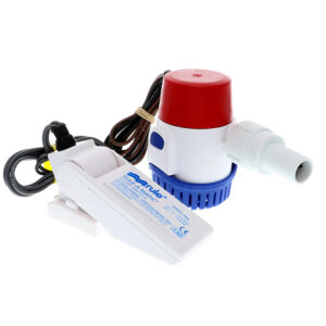 RULE 500 GPH STANDARD BILGE PUMP KIT WITH FLOAT SWITCH 12V