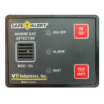 SAFE T ALERT GAS VAPOR ALARM SURFACE MOUNT BLACK