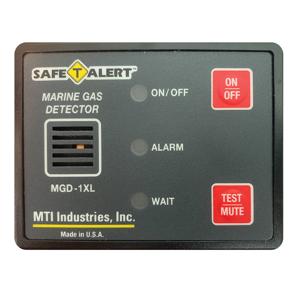 SAFE T ALERT GAS VAPOR ALARM SURFACE MOUNT BLACK
