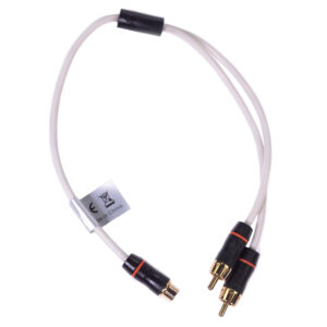 FUSION PERFORMANCE RCA CABLE SPLITTER - 1 FEMALE TO 2 MALE