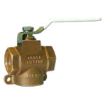 GROCO 3-WAY VALVE 1/2" NPT PORTS