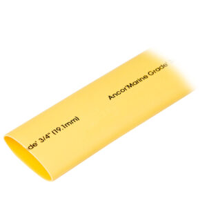 ANCOR HEAT SHRINK TUBING 3/4"X48" YELLOW